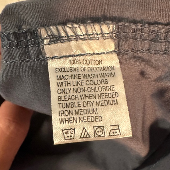 NWT Izod cotton shorts - size 14, blue - Picture 4 of 4